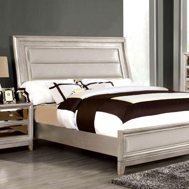 Golva Bed Beige & Black - Royal Furniture & Gifts (MI) - Multi Location