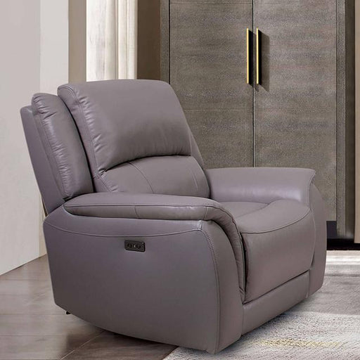 GORGIUS Power Recliner, Light Gray - Royal Furniture & Gifts (MI) - Multi Location