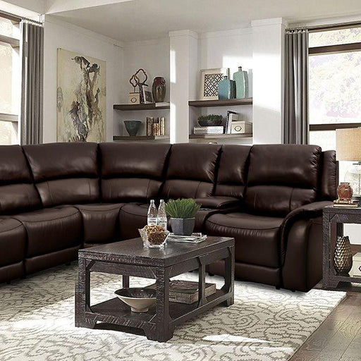GORGIUS Power Sectional, Espresso - Royal Furniture & Gifts (MI) - Multi Location