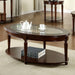Granvia Dark Cherry Coffee Table - Royal Furniture & Gifts (MI) - Multi Location
