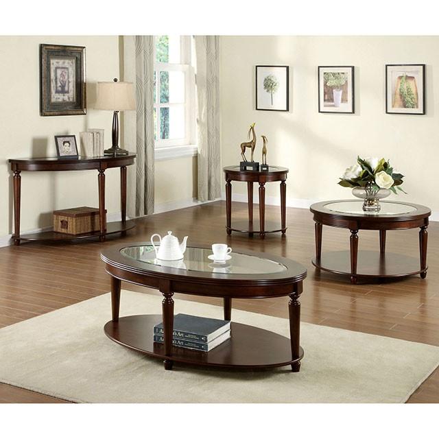 Granvia Dark Cherry Sofa Table - Royal Furniture & Gifts (MI) - Multi Location