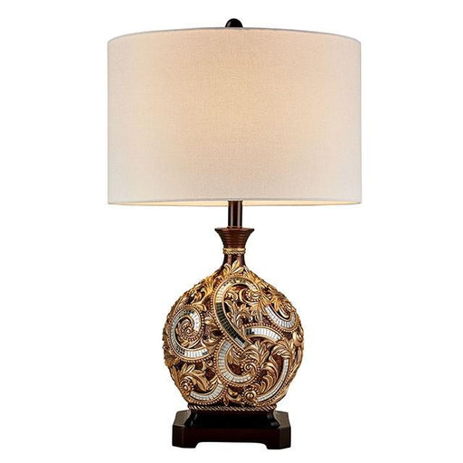 Guadalupe Gold/Brown 29.5"H Golden Brown Table Lamp - Royal Furniture & Gifts (MI) - Multi Location