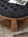 GUIS Round Coffee Table, Dark Gray - Royal Furniture & Gifts (MI) - Multi Location