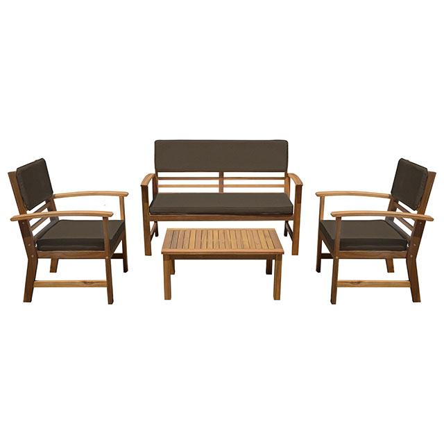 Hana 4 Pc. Patio Set - Royal Furniture & Gifts (MI) - Multi Location