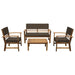 Hana 4 Pc. Patio Set - Royal Furniture & Gifts (MI) - Multi Location