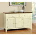 HARRISBURG Vintage White/Dark Oak Server - Royal Furniture & Gifts (MI) - Multi Location