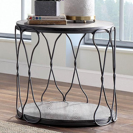 Hawdon Gray End Table - Royal Furniture & Gifts (MI) - Multi Location