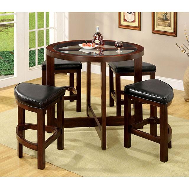 Crystal Cove 5 Pc. Counter Ht. Table Set - Royal Furniture & Gifts (MI) - Multi Location