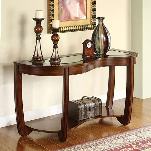 Crystal Falls Dark Cherry Sofa Table - Royal Furniture & Gifts (MI) - Multi Location