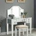 Cyndi White Vanity w/ Stool - Royal Furniture & Gifts (MI) - Multi Location