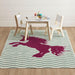 BARON 5' X 8', Area Rug, Horse, Sage Green/Fuchsia - Royal Furniture & Gifts (MI) - Multi Location