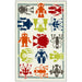 BARON 5' X 8', Area Rug, Robots, Multi/Ivory - Royal Furniture & Gifts (MI) - Multi Location