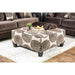 Bonaventura Brown Ottoman - Royal Furniture & Gifts (MI) - Multi Location