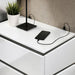 BIRSFELDEN Night Stand w/ USB, White - Royal Furniture & Gifts (MI) - Multi Location