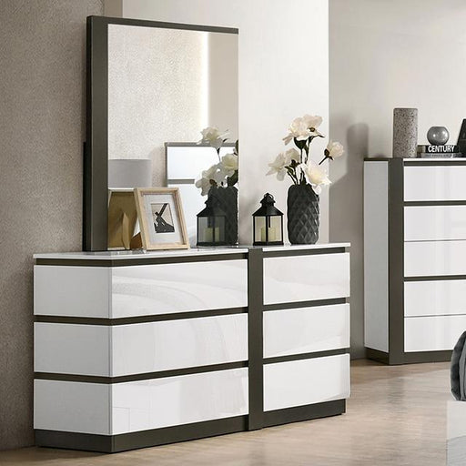 BIRSFELDEN Dresser, White - Royal Furniture & Gifts (MI) - Multi Location