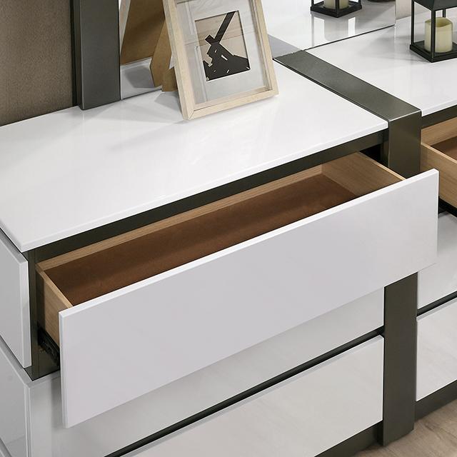 BIRSFELDEN Dresser, White - Royal Furniture & Gifts (MI) - Multi Location