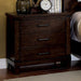 Bianca Dark Walnut Night Stand - Royal Furniture & Gifts (MI) - Multi Location