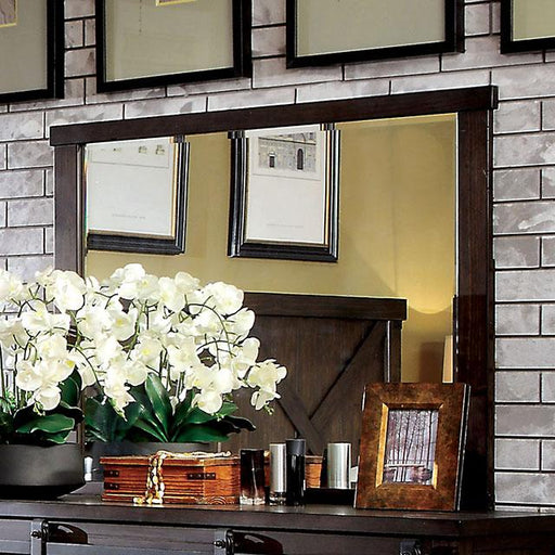 Bianca Dark Walnut Mirror - Royal Furniture & Gifts (MI) - Multi Location
