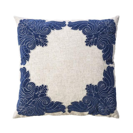 Beth Natural/Indigo 20" X 20" Pillow, Natural & Indigo (2/CTN) - Royal Furniture & Gifts (MI) - Multi Location