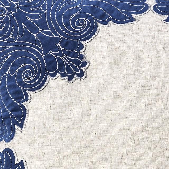 Beth Natural/Indigo 20" X 20" Pillow, Natural & Indigo (2/CTN) - Royal Furniture & Gifts (MI) - Multi Location