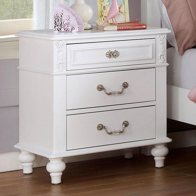 BELVA Night Stand w/ USB Outlet - Royal Furniture & Gifts (MI) - Multi Location