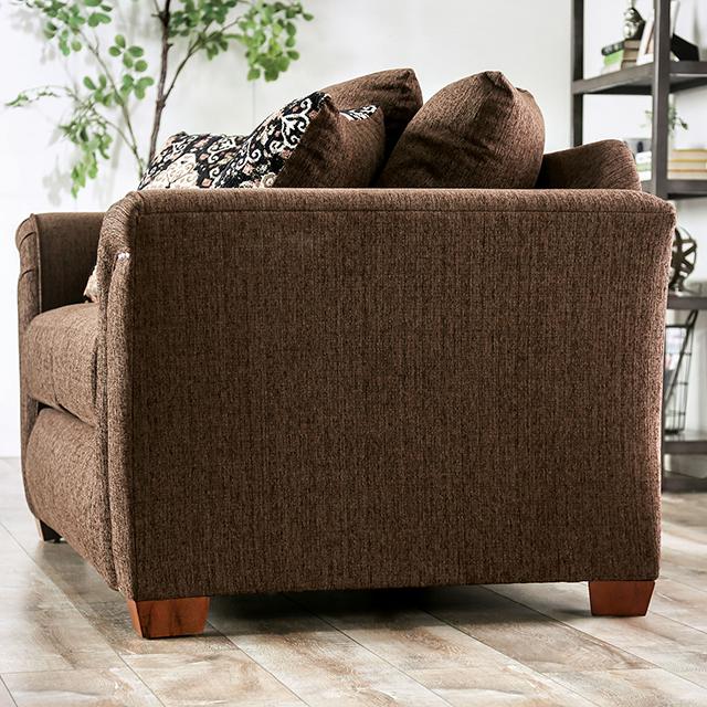 BELSIZE Sofa, Chocolate/Tan - Royal Furniture & Gifts (MI) - Multi Location