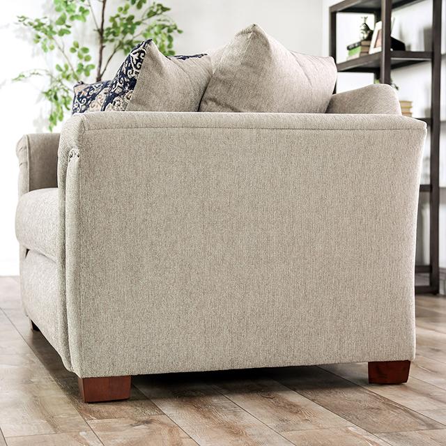 BELSIZE Sofa, Beige/Navy - Royal Furniture & Gifts (MI) - Multi Location