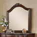 Bellefonte Brown Cherry Mirror - Royal Furniture & Gifts (MI) - Multi Location