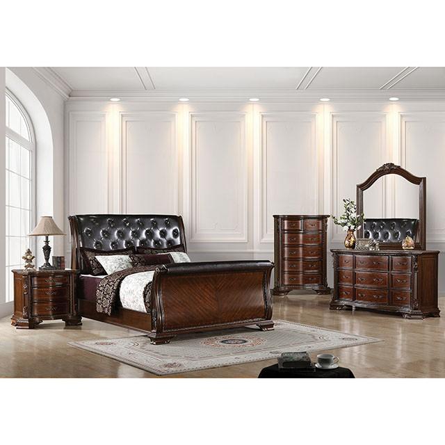Bellefonte Brown Cherry Mirror - Royal Furniture & Gifts (MI) - Multi Location