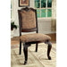 BELLAGIO Brown Cherry/Pattern Fabric Side Chair (2/CTN) - Royal Furniture & Gifts (MI) - Multi Location
