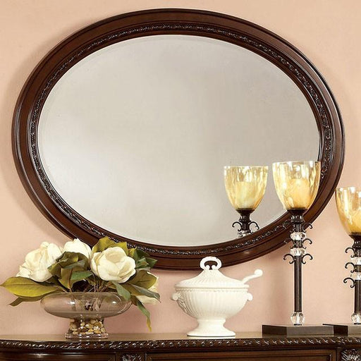 Bellagio Brown Cherry Mirror - Royal Furniture & Gifts (MI) - Multi Location