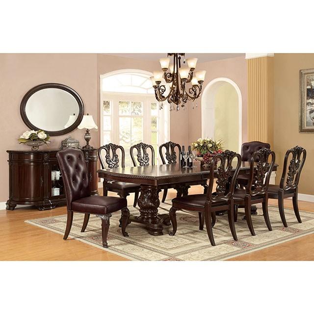 Bellagio Brown Cherry Wooden Side Chair (2/CTN) - Royal Furniture & Gifts (MI) - Multi Location