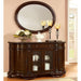 Bellagio Brown Cherry Round Dining Table - Royal Furniture & Gifts (MI) - Multi Location