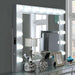 BELLADONNA Mirror w/ USB, Power, Light, Silver - Royal Furniture & Gifts (MI) - Multi Location