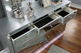 BELLADONNA Dresser w/ LED, Silver - Royal Furniture & Gifts (MI) - Multi Location