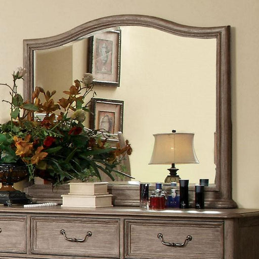 BELGRADE I Rustic Natural Tone Mirror - Royal Furniture & Gifts (MI) - Multi Location
