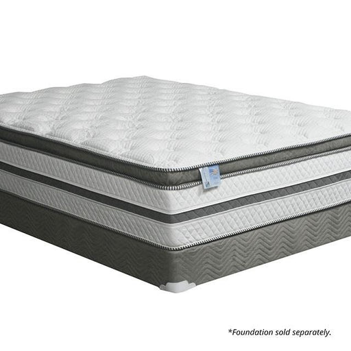 SIDDALEE White/Gray 16" Euro Pillow Top Mattress, Full - Royal Furniture & Gifts (MI) - Multi Location
