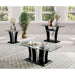 Staten Glossy Black/Chrome Sofa Table - Royal Furniture & Gifts (MI) - Multi Location