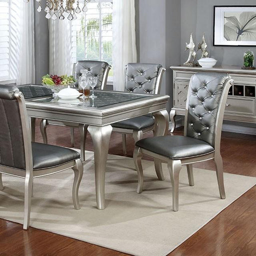 Amina Champagne Dining Table - Royal Furniture & Gifts (MI) - Multi Location