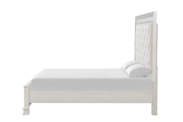 Stella Mia 4 Pc 5 Pc Queen Bedroom Set White - Royal Furniture & Gifts (MI) - Multi Location