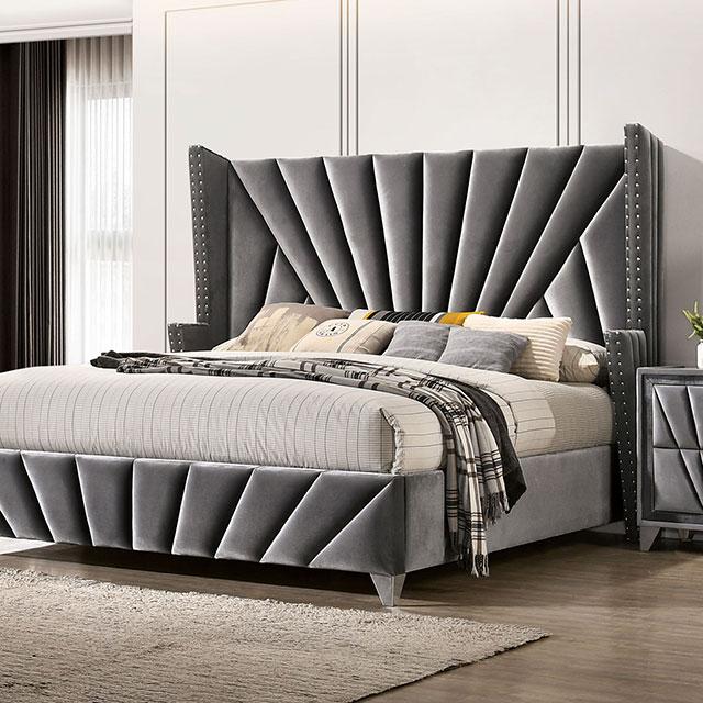 CARISSA Cal.King Bed - Royal Furniture & Gifts (MI) - Multi Location
