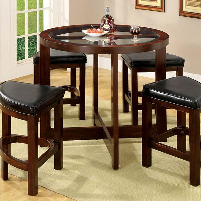 Crystal Cove 5 Pc. Counter Ht. Table Set - Royal Furniture & Gifts (MI) - Multi Location