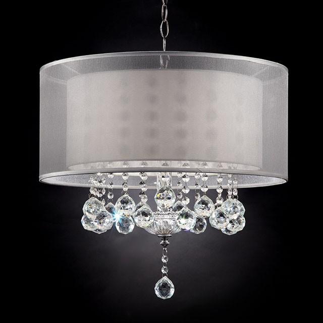 19"H Ceiling Lamp, Hanging Crystal - Royal Furniture & Gifts (MI) - Multi Location