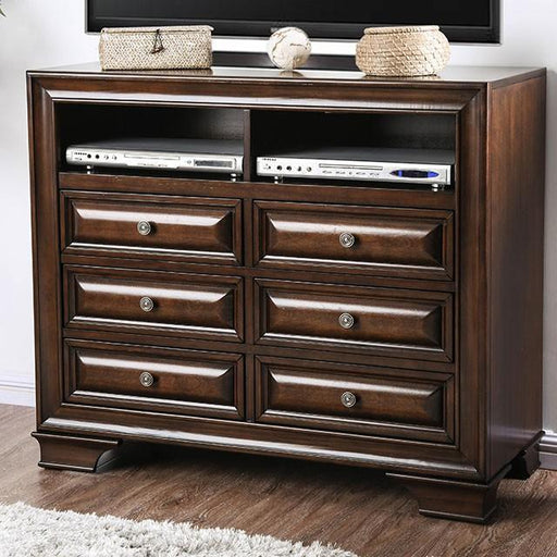 Brandt Brown Cherry Media Chest - Royal Furniture & Gifts (MI) - Multi Location