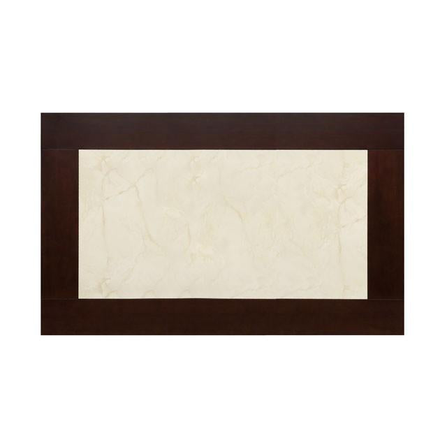 BRENT Dark Cherry/Ivory Dining Table - Royal Furniture & Gifts (MI) - Multi Location