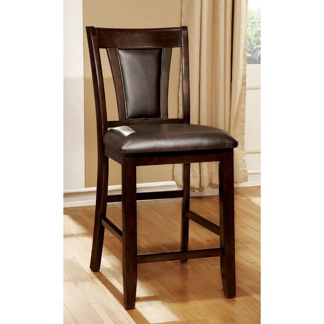 BRENT II Dark Cherry/Espresso Counter Ht. Chair (2/CTN) - Royal Furniture & Gifts (MI) - Multi Location