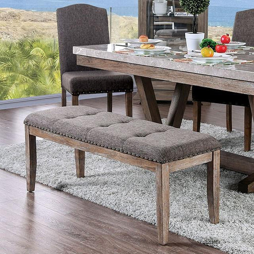 Bridgen Natural/Brown Bench - Royal Furniture & Gifts (MI) - Multi Location