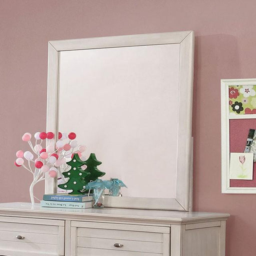 Brogan Antique White Mirror - Royal Furniture & Gifts (MI) - Multi Location