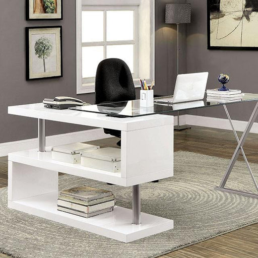 BRONWEN White Desk - Royal Furniture & Gifts (MI) - Multi Location