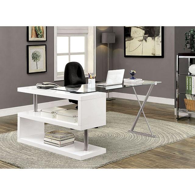 BRONWEN White Desk - Royal Furniture & Gifts (MI) - Multi Location